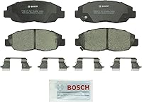 Bosch BC465A QuietCast Premium Ceramic Front Brake Pads for Honda Civic & Acura EL - Quiet, Low Dust, OE Quality