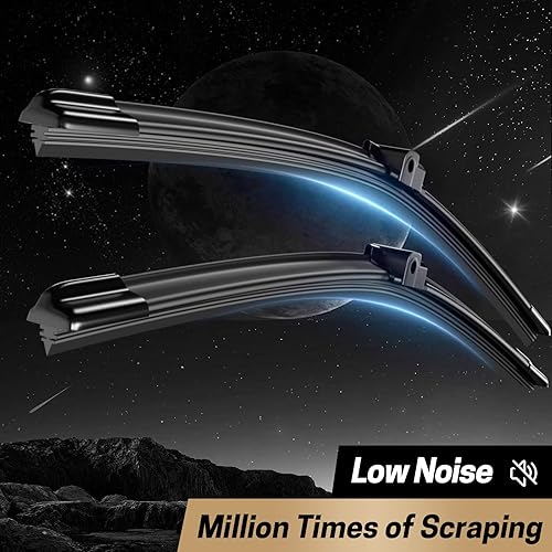 Miniatura 2 de YOKKIP Limpiaparabrisas delantero de 26 pulgadas + 26 pulgadas con calidad de fabricante original para Volkswagen Touareg, Porsche Cayenne S T