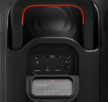 JBL PartyBox 330 Portable Party Speaker with divvi Transport Bag Kit - Black