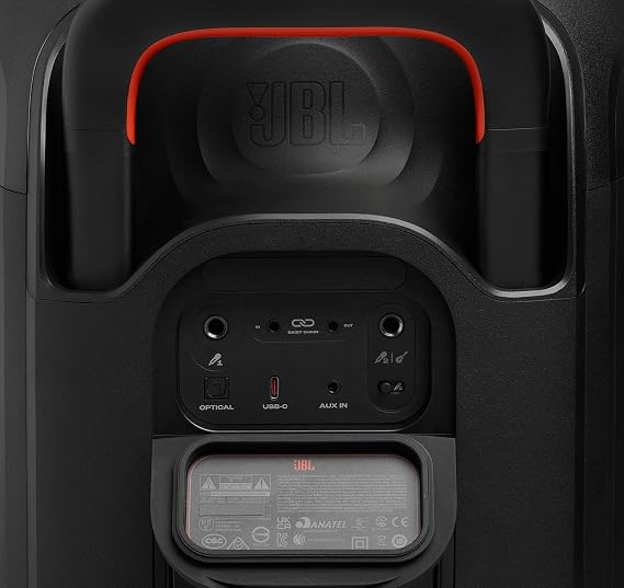 JBL PartyBox 330 Portable Party Speaker with divvi Transport Bag Kit - Black