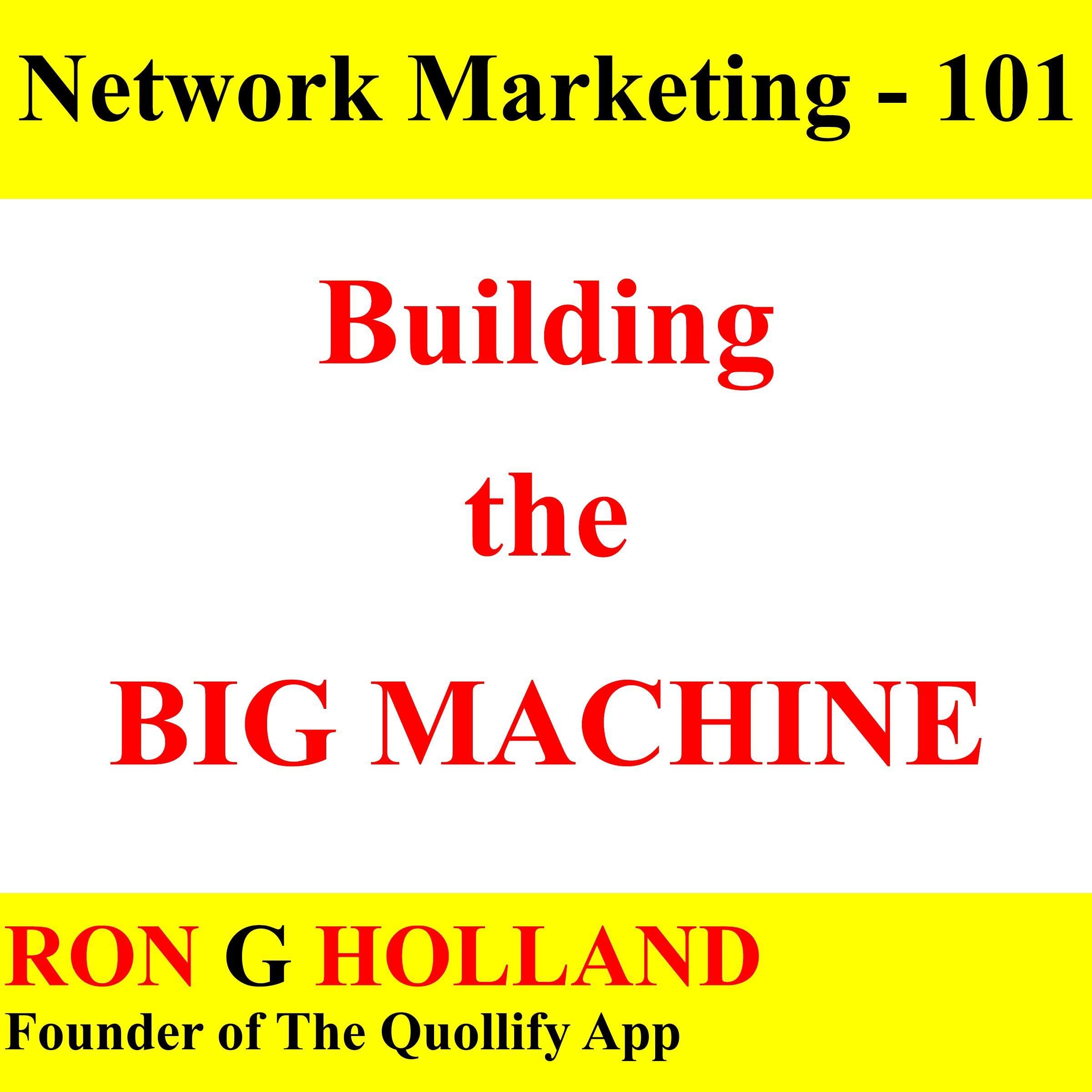 Cover art for Building the Big Machine