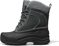 Vista 3 de NORTIV 8 Botas de nieve impermeables aisladas para hombre