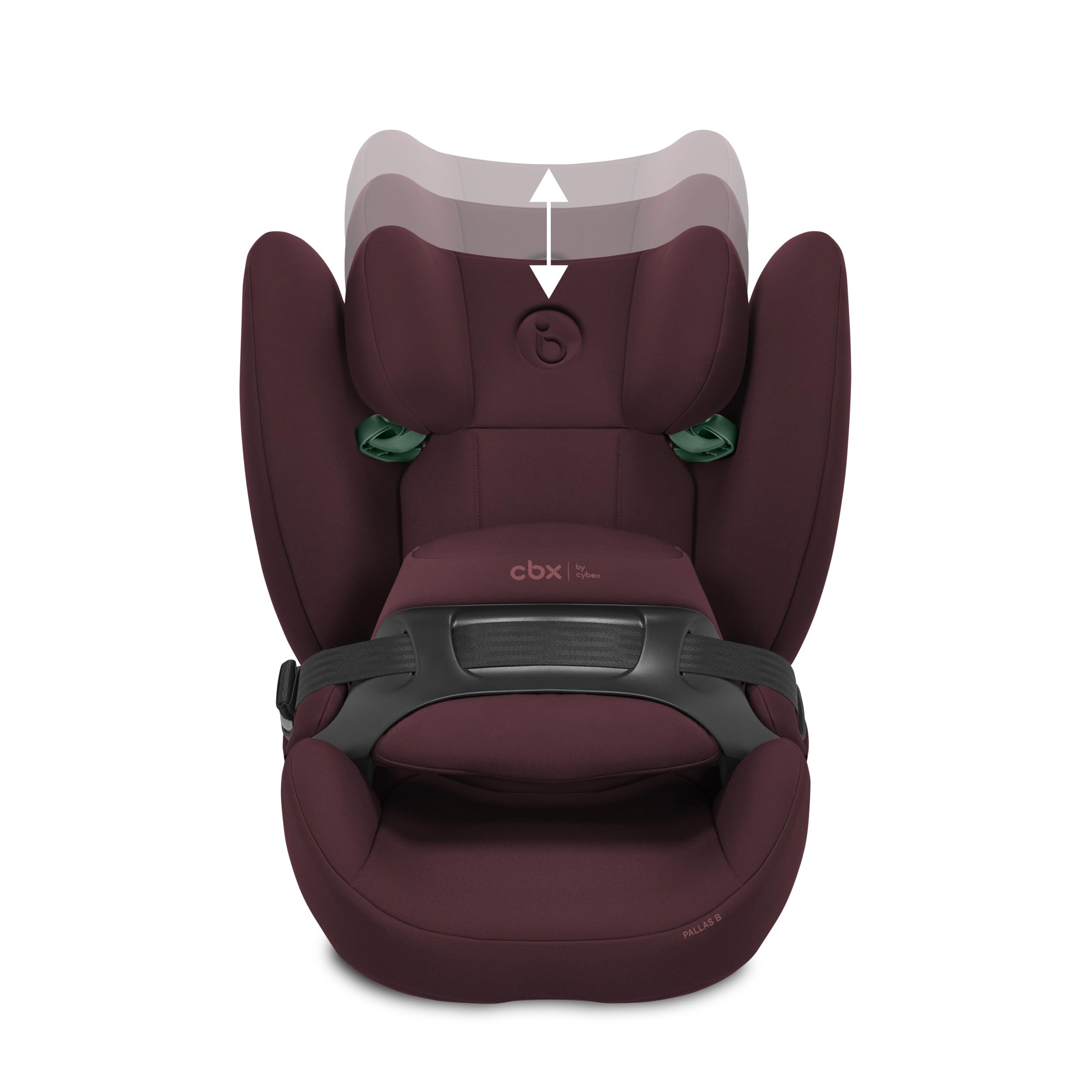 CBX by Cybex Kinder-Autositz Pallas B i-Size, ISOFIX und Top-Tether, Ab ca. 9-50 kg, Ab ca. 15 Monate bis 12 Jahre, UN R129/04, Rot - 4