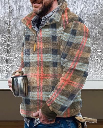 Miniatura 4 de Sudaderas occidentales para hombre, de forro polar azteca, sudaderas con estampado vintage