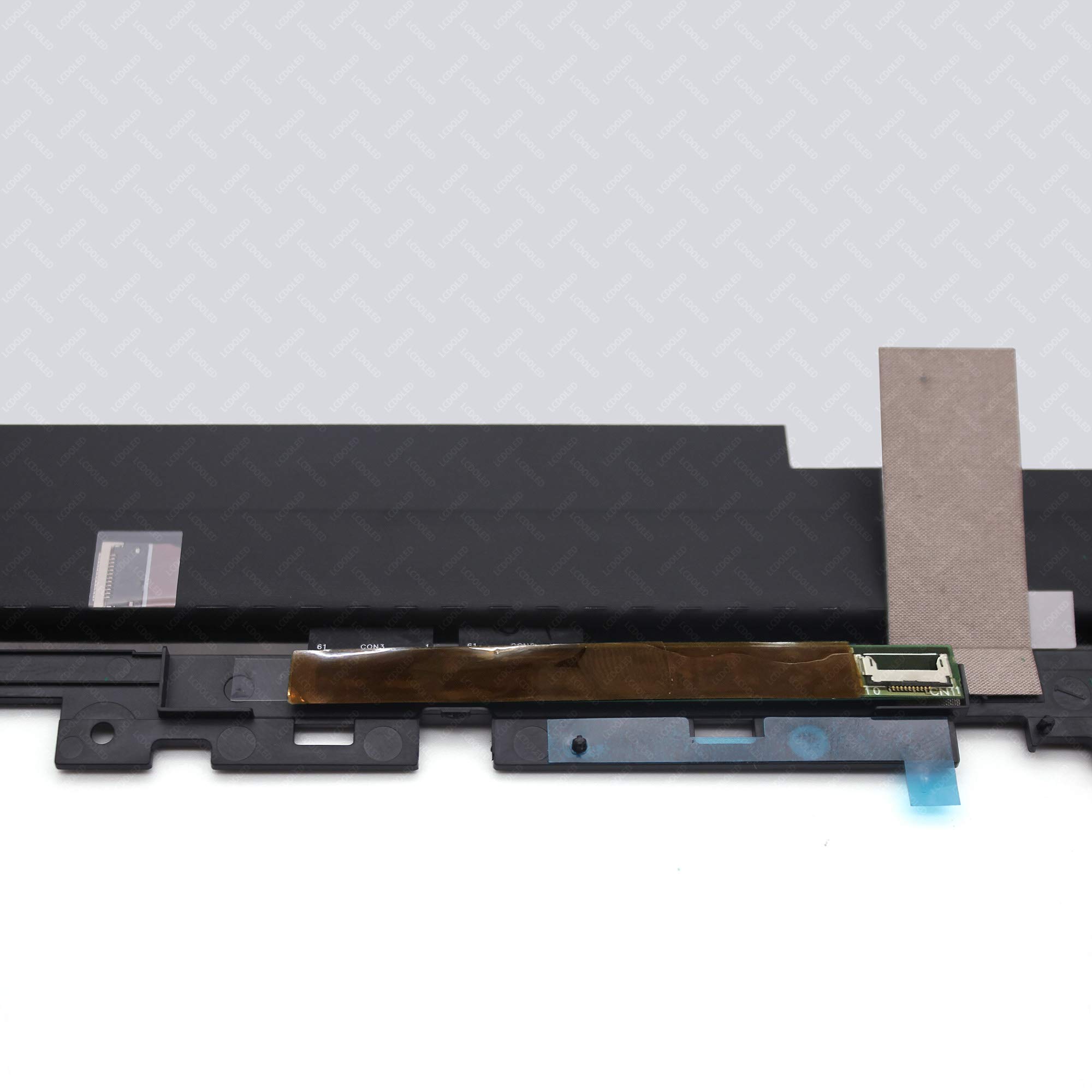 LCDOLED Replacement 15.6 Inches UHD 4K NV156QU IPS LCD Display Touch Screen Digitizer Assembly With Bezel