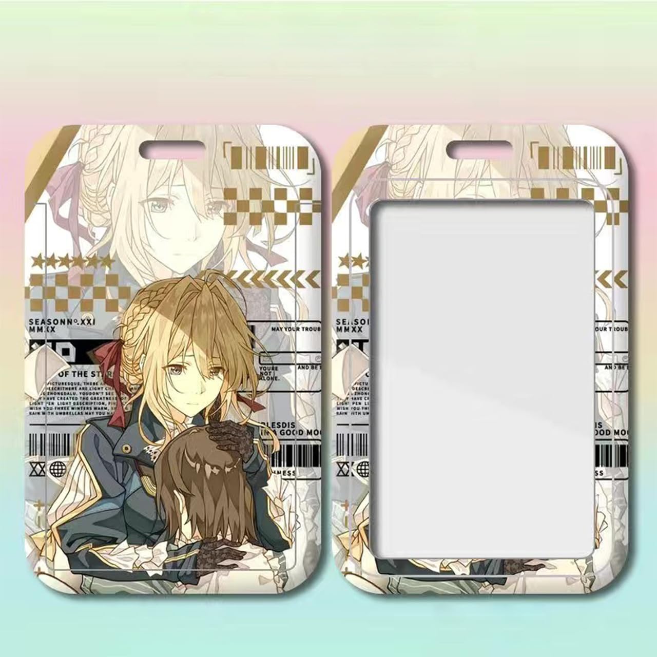 ヴァイオレット・エヴァーガーデン チケットホルダー 3枚 ヴァイオレット・エヴァーガーデン チケットホルダー 3枚