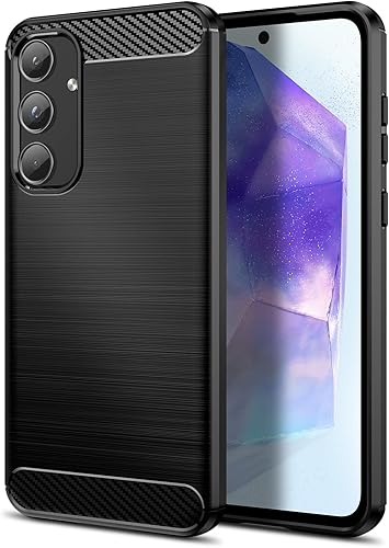 Miniatura 8 de Funda compatible con Samsung Galaxy A32 5GM32 5G, funda de teléfono delgada con absorción de golpes, funda protectora de goma TPU de fibra de