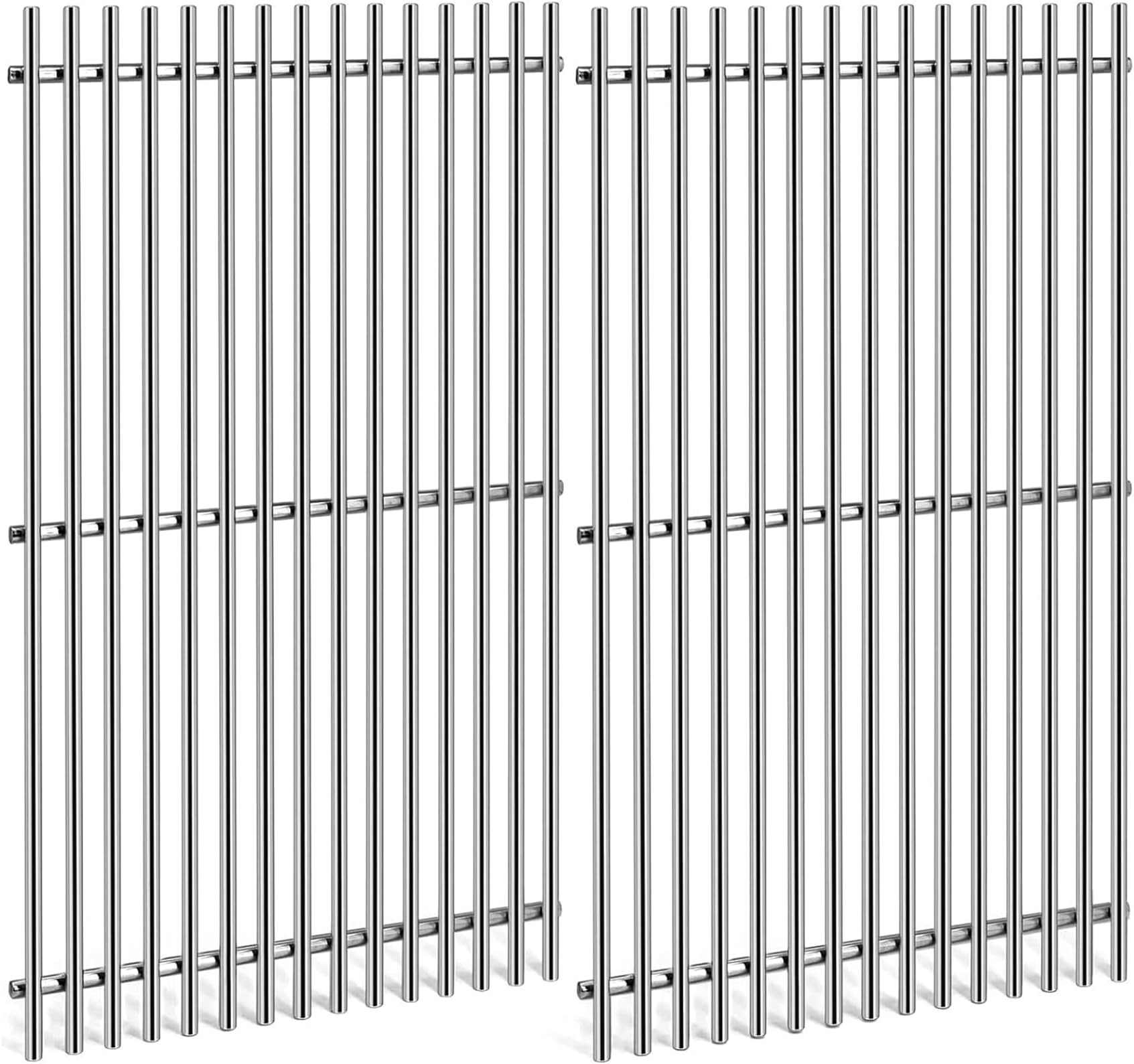 19.5" Stainless Steel Cooking Grates for Weber Genesis 300 Series, Weber Genesis Grill Parts for Genesis E310 E320 E330 S310 S320 S330, Replacement Parts for Weber 7528/7524