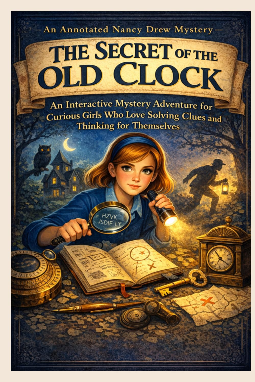 The Secret of the Old Clock: An Interactive Mystery Adventure for Curious Girls Who Love Solving Clues and Thinking for Themselves