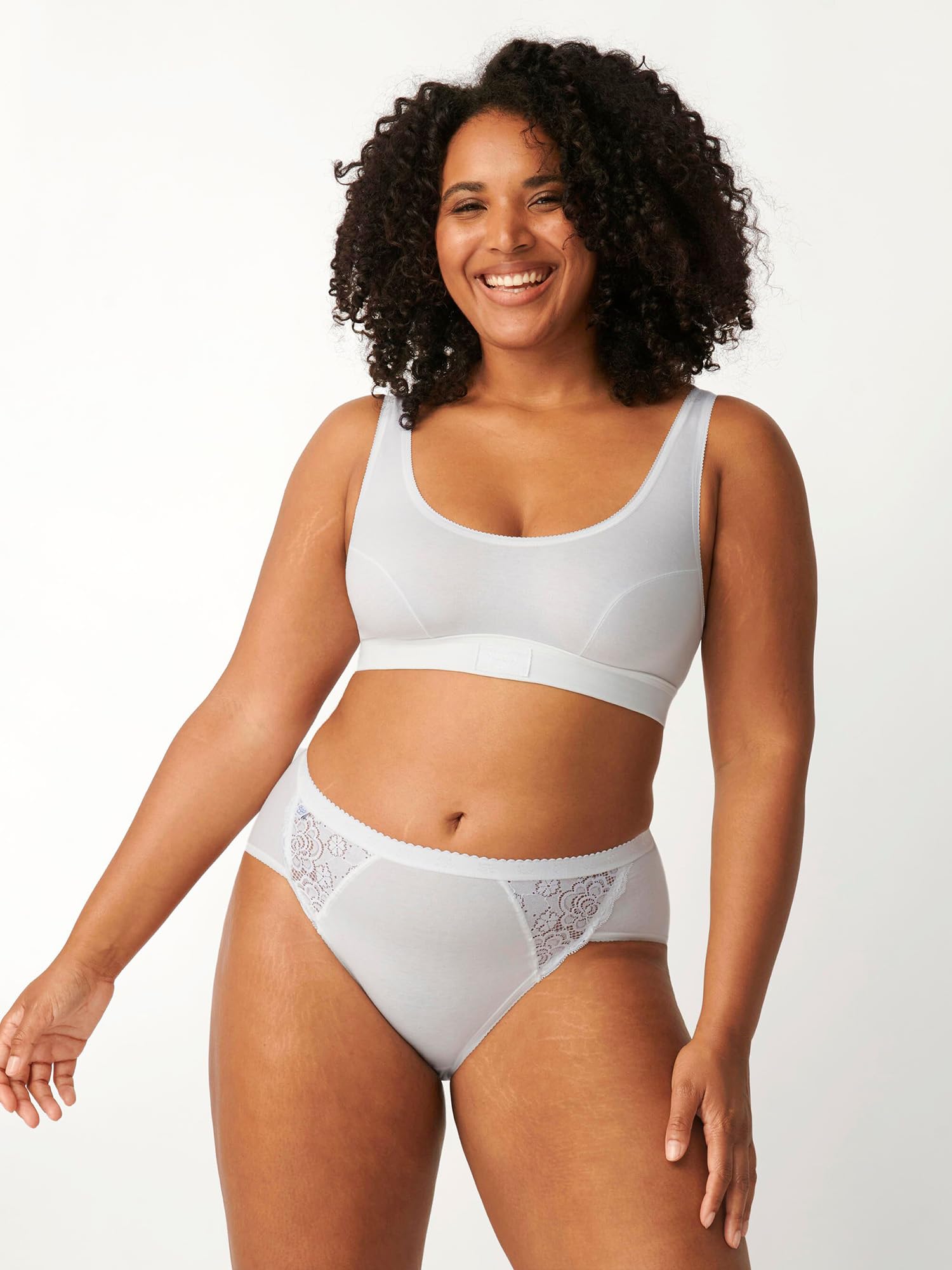 Sloggi Chic Midi 4p Culotte Femme (Lot de 4)