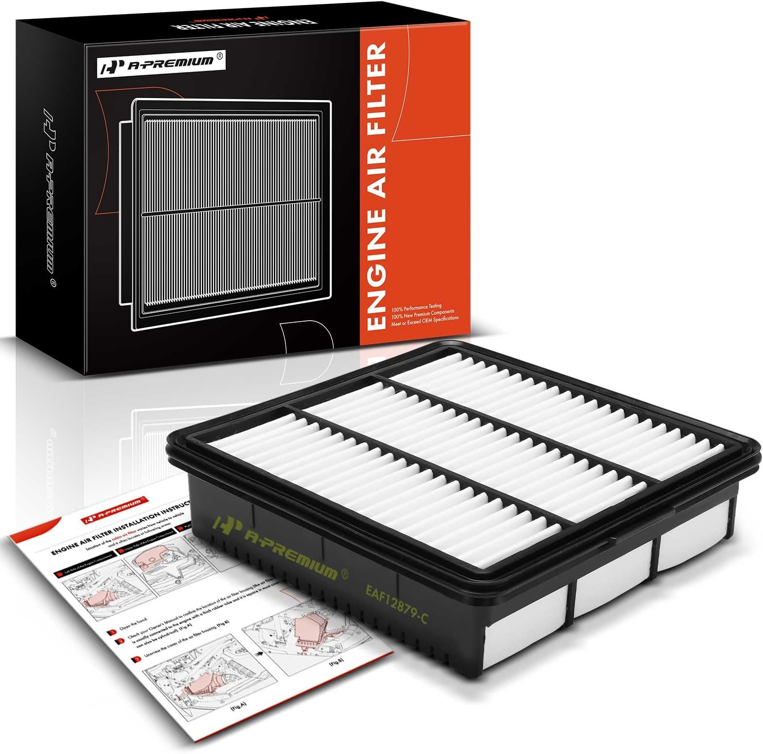 Amazon.com: QT35118 ENGINE AIR FILTER for Hyundai Kona (2024),Elantra ...