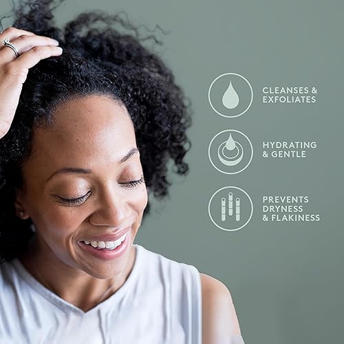 Miniatura 4 de LivSo Champú hidratante para el cuero cabelludo, hidrata el cabello y el cuero cabelludo, derivado de forma natural, producto de sensación fresca,