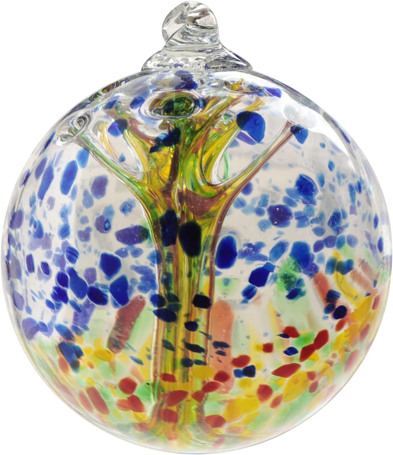 Kunjocy Indoor/Outdoor Decorative Ball Hanging Glass Gazing