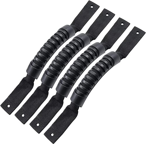 Xximuim Asas de transporte de kayak, duraderas para canoa y barco, mango de transporte de repuesto para kayaks, maleta, equipaje