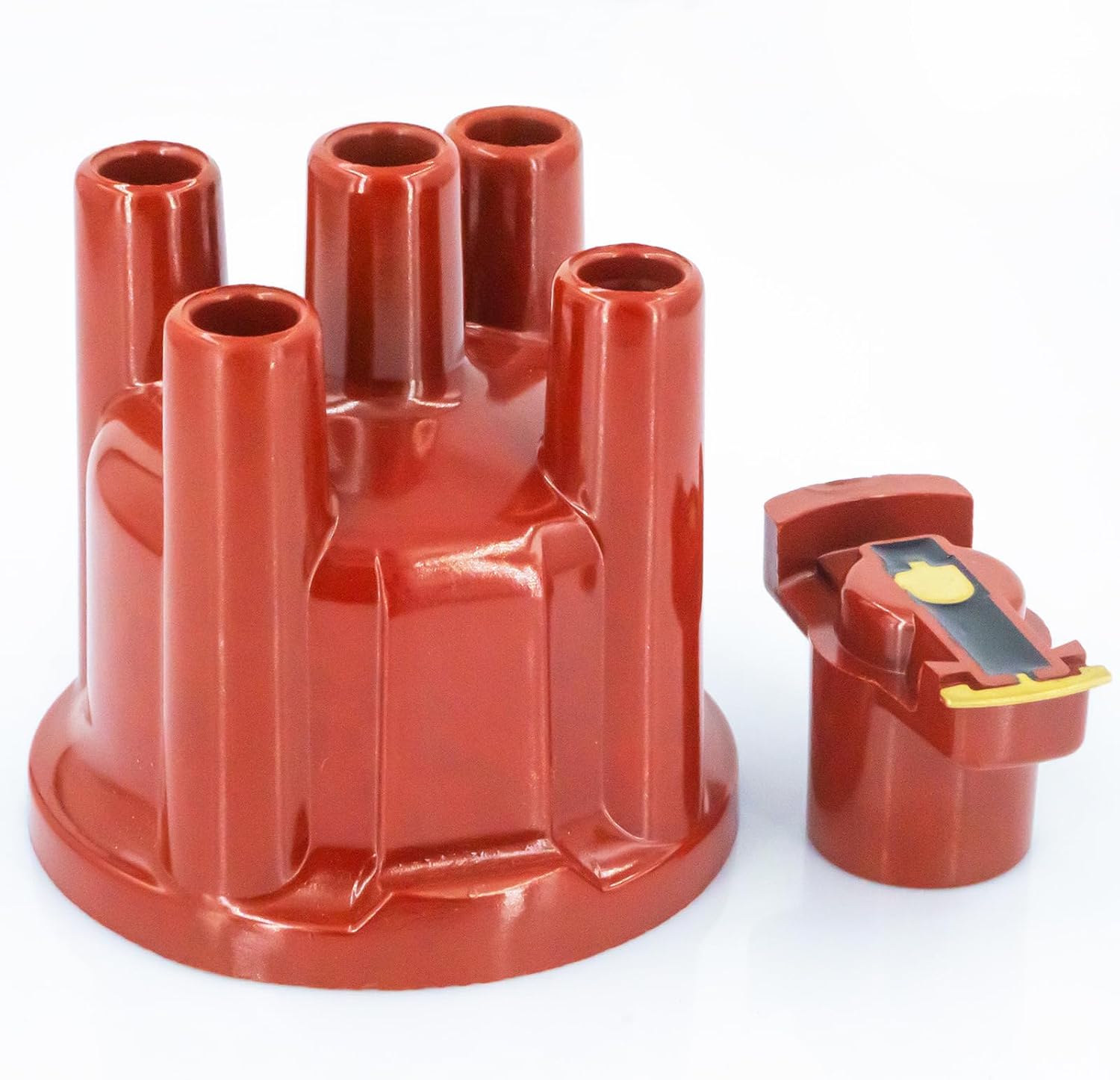 Ignition Distributor Cap D604604, for Select Volkswagen Models as Beetle Squareback Fastback, 4 Cylinder Ignition Module Replacement Automotive Accessories by KeeRoarin