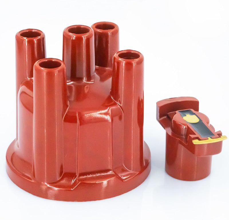 Ignition Distributor Cap D604604, for Select Volkswagen Models as Beetle Squareback Fastback, 4 Cylinder Ignition Module Replacement Automotive Accessories by KeeRoarin