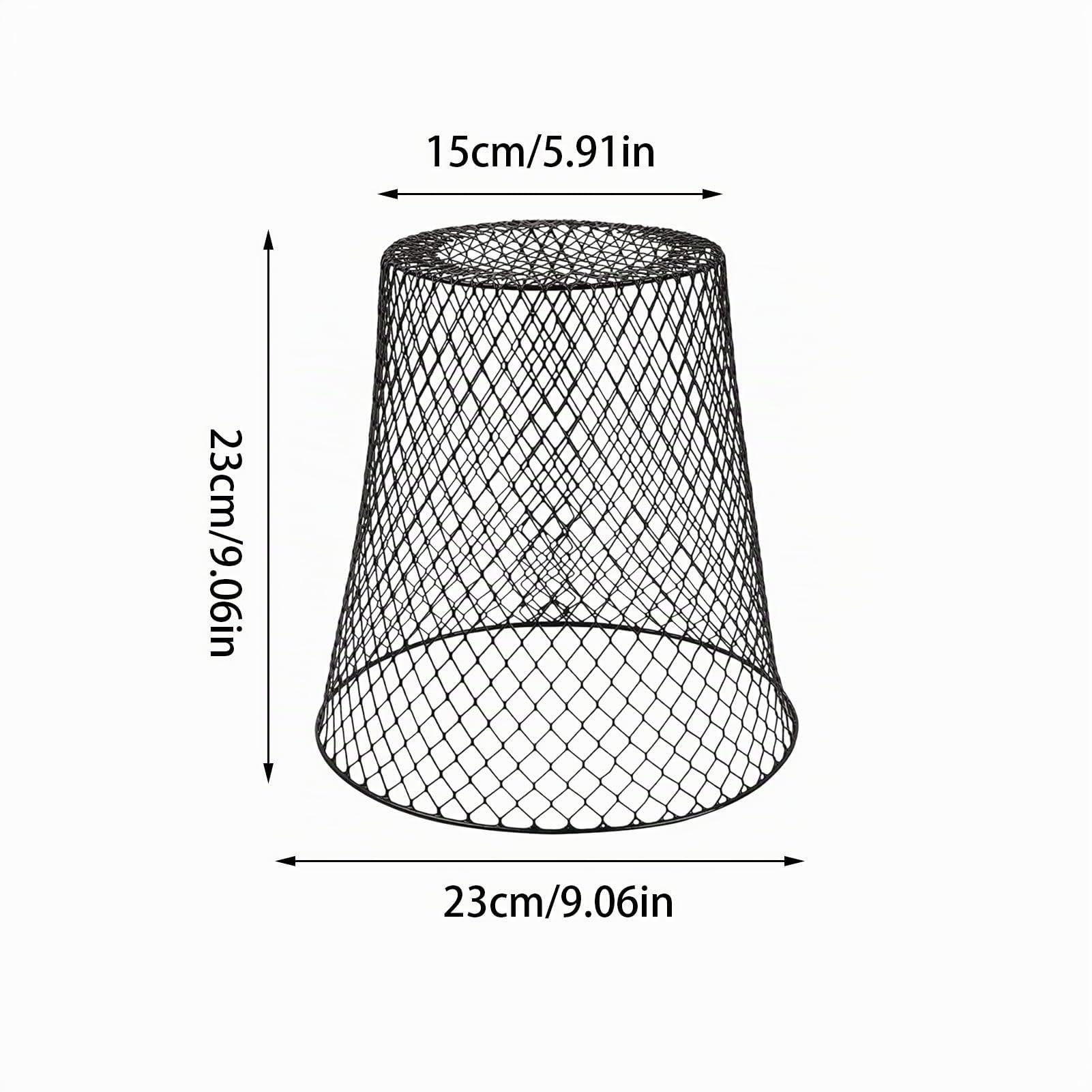 Cloches pour plantes de jardin, cloche en fil de poulet, protection et couvercle pour plantes, cage en métal, protection de jardin contre les animaux, cloche de jardin en métal pour plantes, panier de