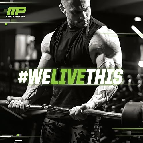Vista 9 de MusclePharm EAA Recovery + BCAAs, polvo de aminoácidos esenciales después del entrenamiento, suplemento energético preentrenamiento para hombres
