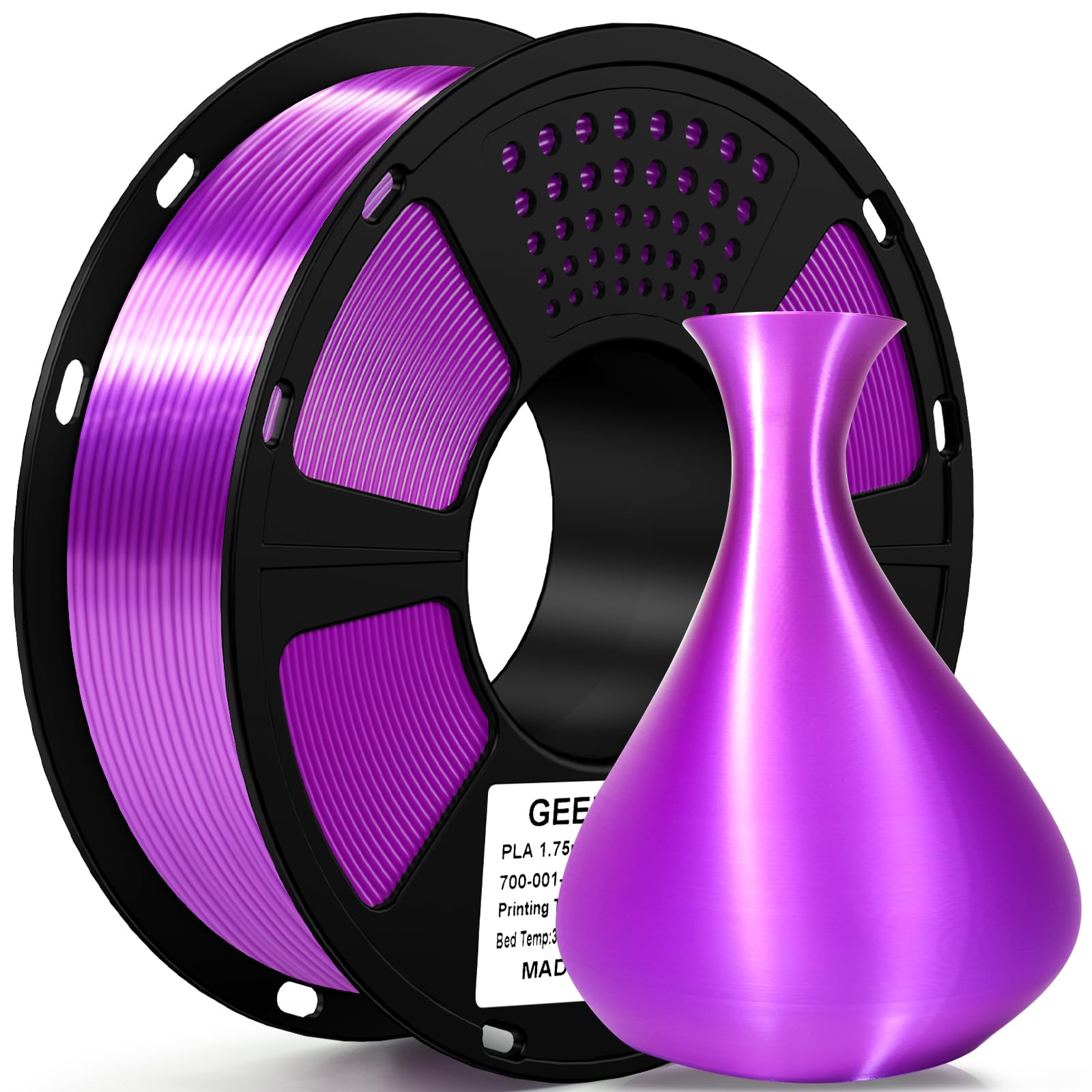GEEETECH Filament PLA 1,75mm für 3D Drucker