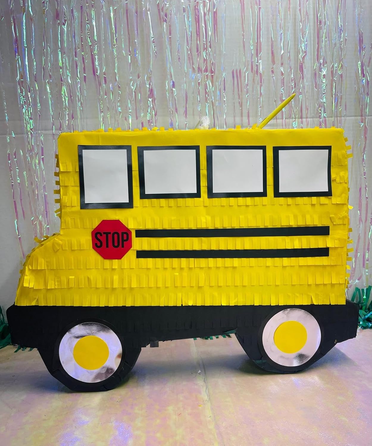 Yellow School Bus Piñata Yellow Wheels Bus Themed Birthday Party 20"