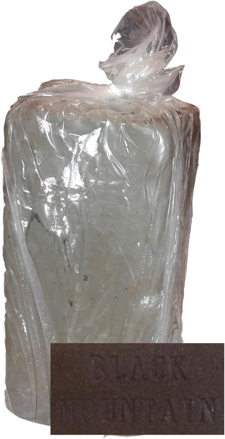 Black Mountain Clay (High-Fire) - Cone 10 - Fires to a deep Brown/Black Clay, Medium in Texture (5 Pounds)