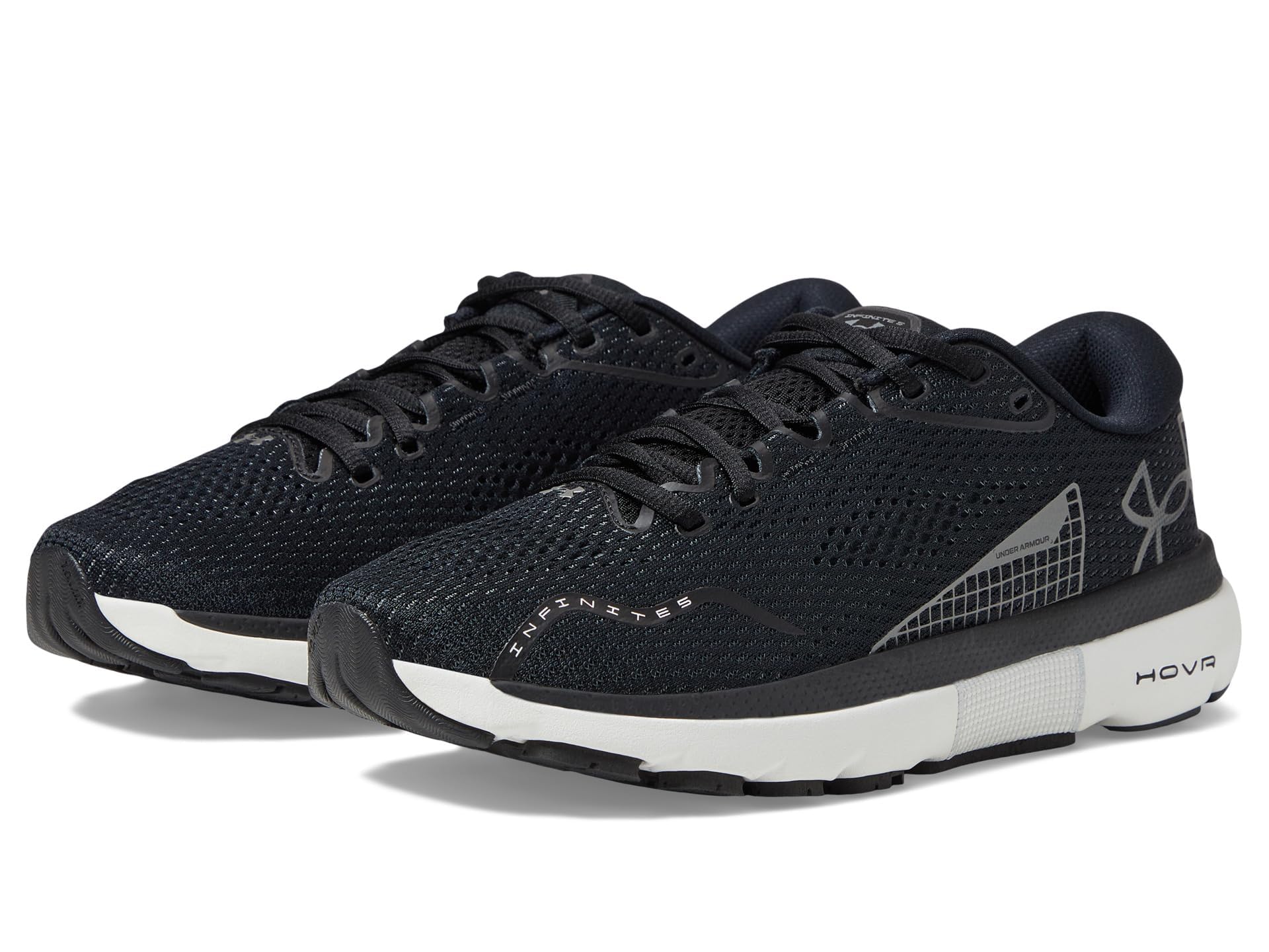 Under Armour UA HOVR Infinite 5, Performance Tecnica Uomo, Nero, 42 EU