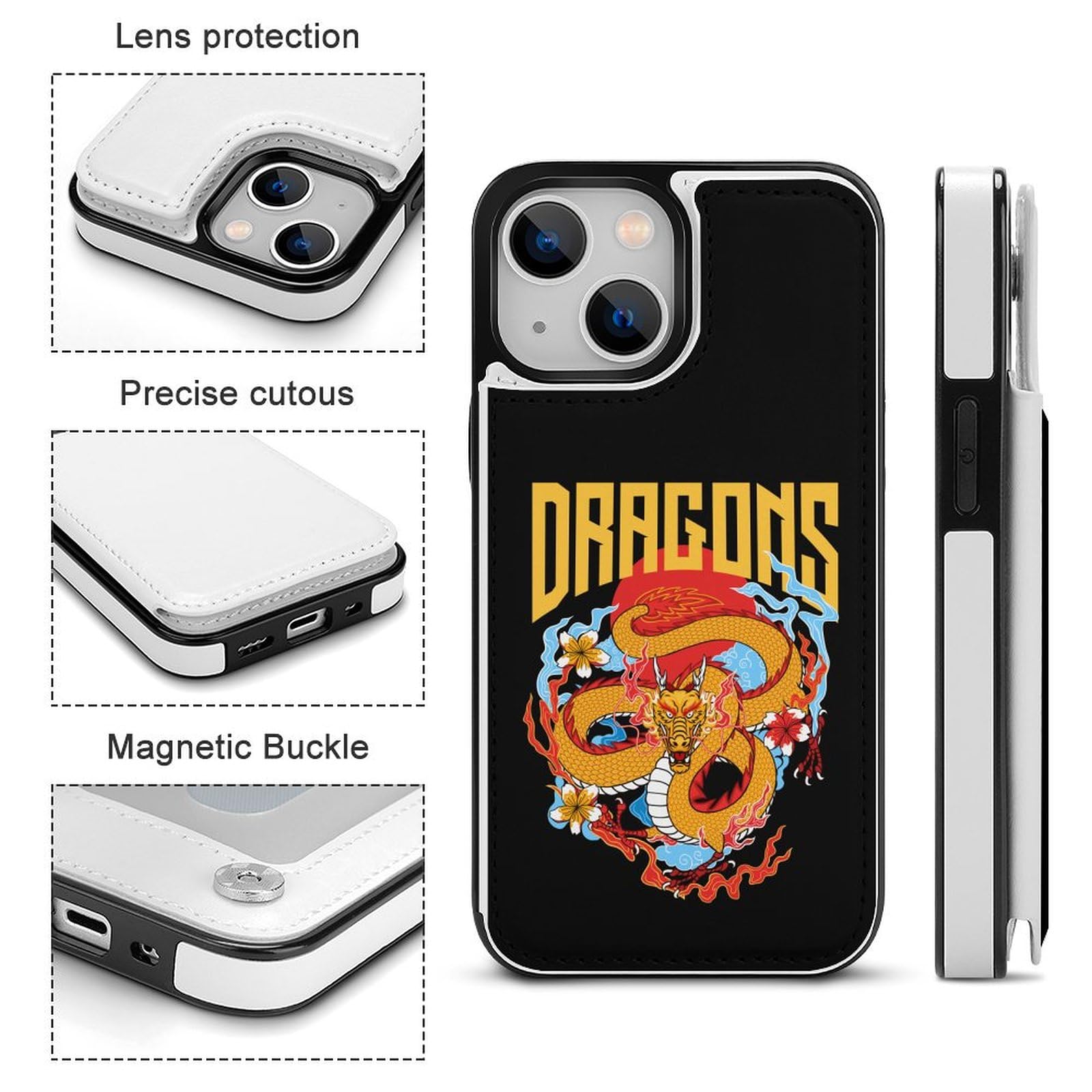 龍 ドラゴン スマホケース iPhoneケース Amazon.co.jp: iPhoneX/XS ケース ドラゴン 龍 神龍 手帳型 PUレザー