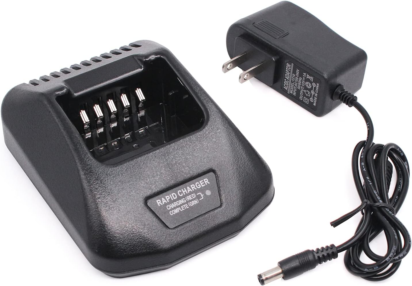 Replace KSC-25 Rapid Charger Compatible for Kenwood TK-2140 TK-3140 TK-2160 TK-3160 TK-2170 TK-3170 TK-2360 TK-3360 NX-220 NX-320 Radio KNB-57L KNB-55L KNB-35L KNB-56N KNB-26N
