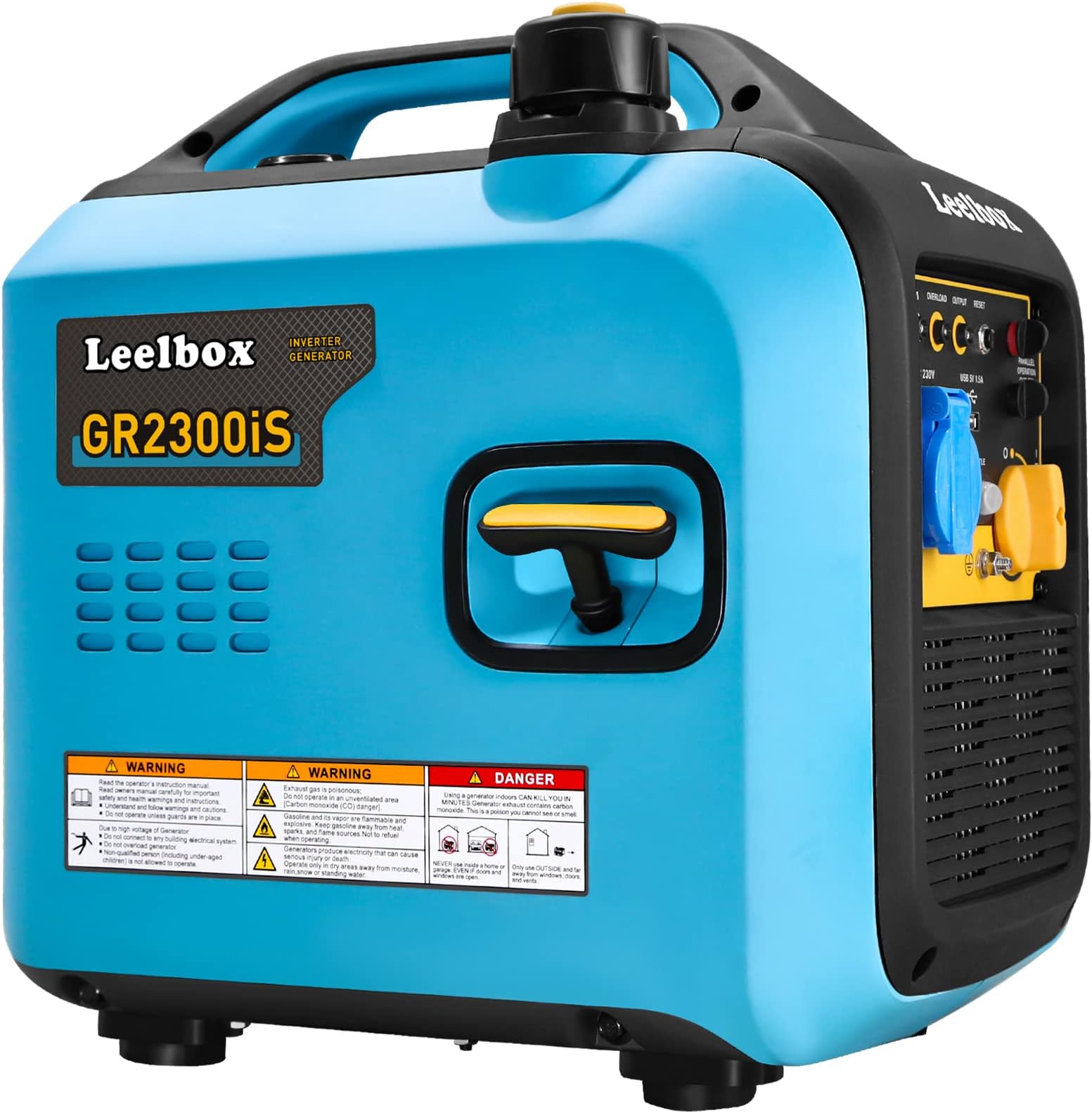maXpeedingrods 3300W Groupe Electrogene Silencieux Inverter Essence avec Prises
