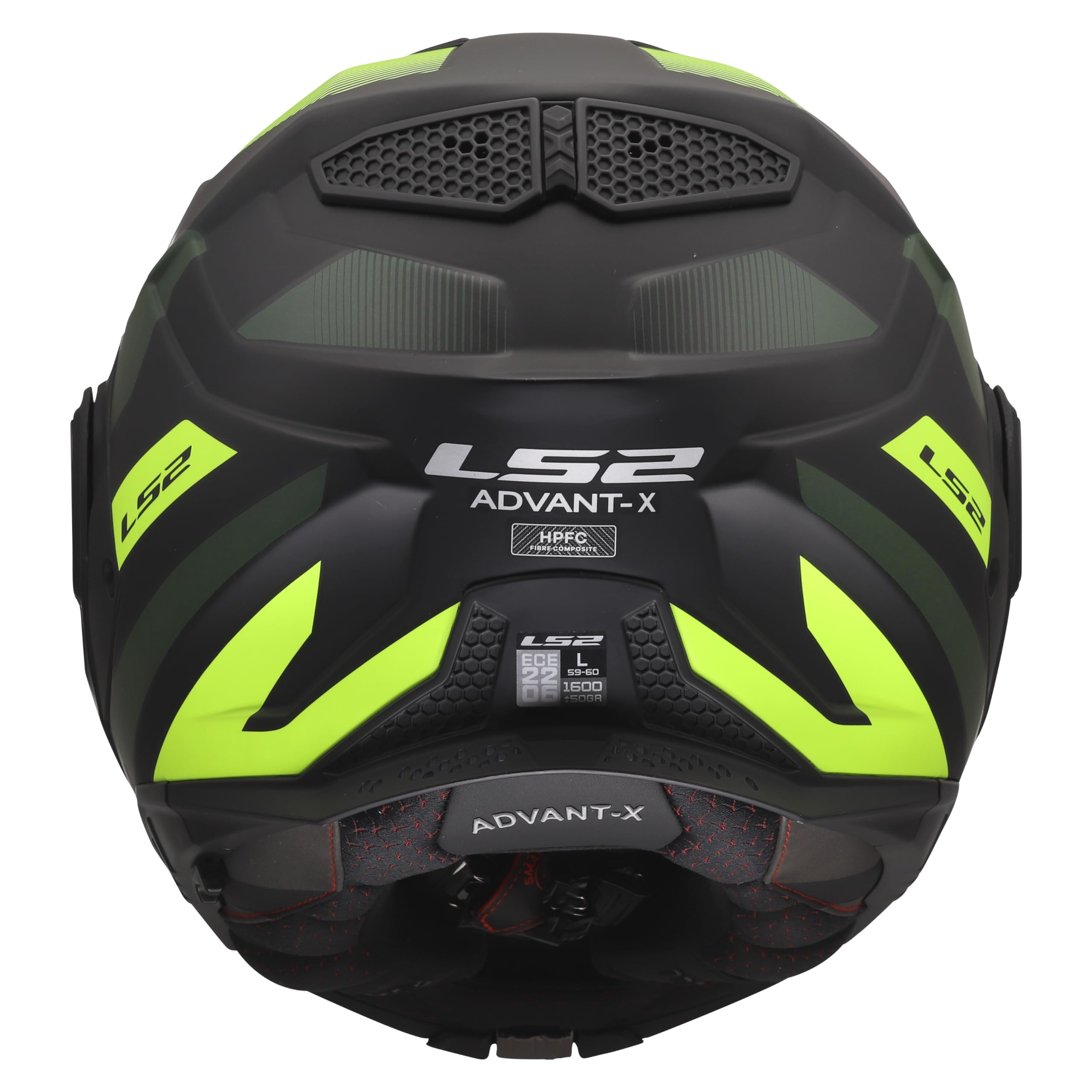LS2, Modularer Motorradhelm ADVANT X NOVA Black Yellow, M