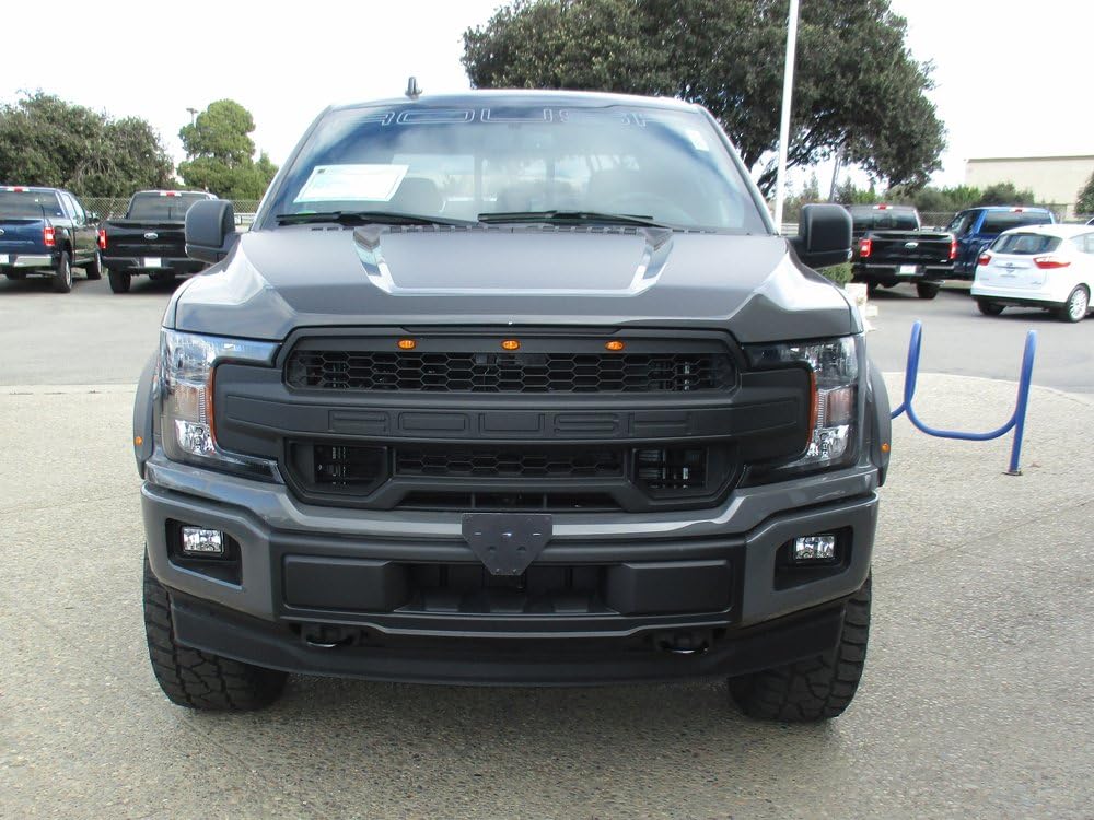 STO N SHO Front License Plate Bracket Compatible with 2017-2019 Ford F-150 Roush (SNS144)