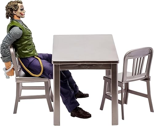 Miniatura 6 de McFarlane DC The Joker in The Cell Action Figure (The Dark Knight) Multicolor TM15399