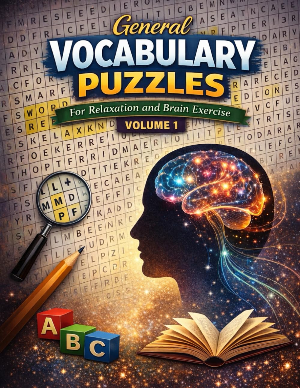 General Vocabulary Word Search Puzzles: Large Print | Relaxing Brain Games for Adults and Seniors | Volume 1