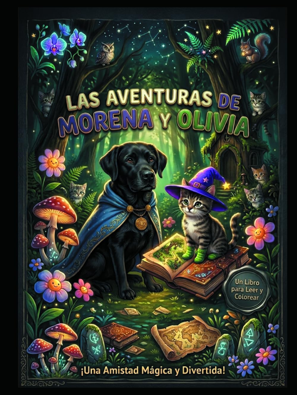 Las Aventuras de Morena y Olivia: Libro Infantil con Moralejas Educativas, Hojas para Colorear, Sopas de Letras y Comprensión Lectora (El Mundo de Morena y Olivia: Cuentos y Actividades)