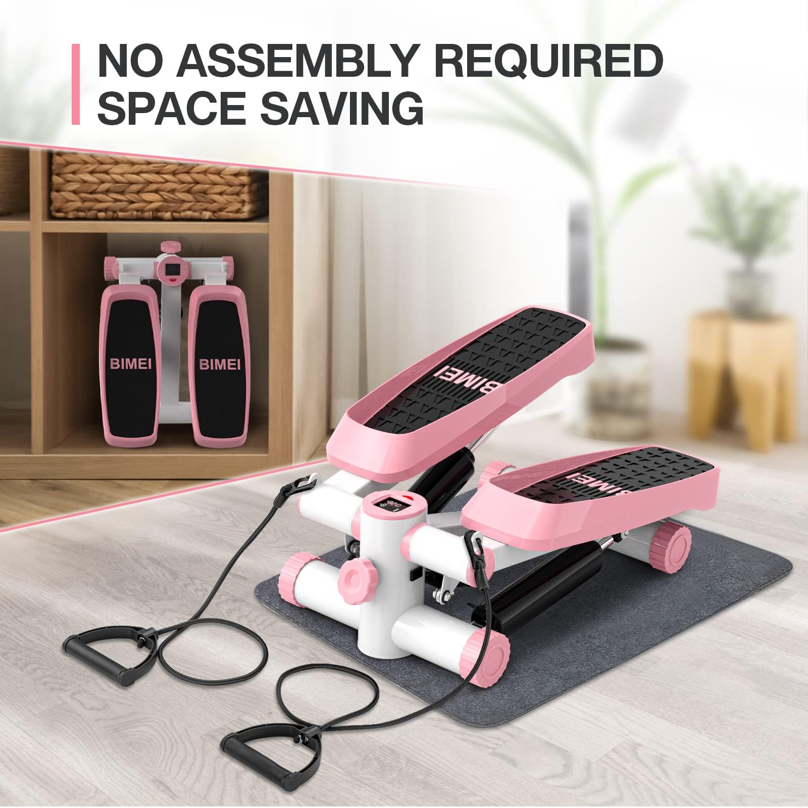 Stair Stepper Steppers For Exercise, Mini Stepper Machine With