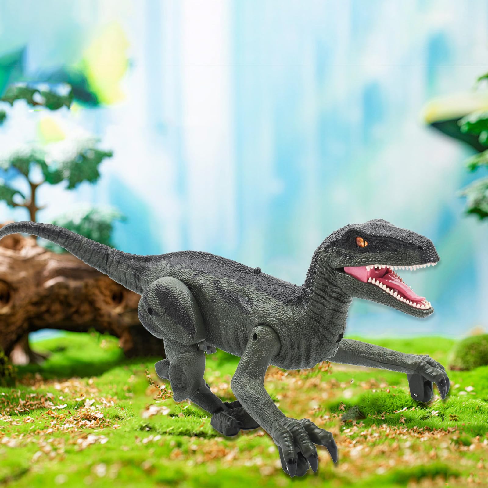 Dinosaurussen Te Koop Kikuo Elektrische Wandelende Dinosaurus Met Afstandsbediening - Loopt, Brult, Spuit Mist En Heeft 3D Ogen Bewegende Dinosaurussen Te Koop Kikuo Elektrische Wandelende Dinosaurus Met Afstandsbediening - Loopt, Brult, Spuit Mist En Heeft 3D Ogen Bewegende