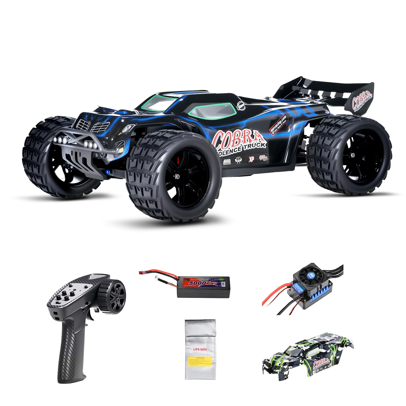Supersize 1/10 4WD Brushless Truggy