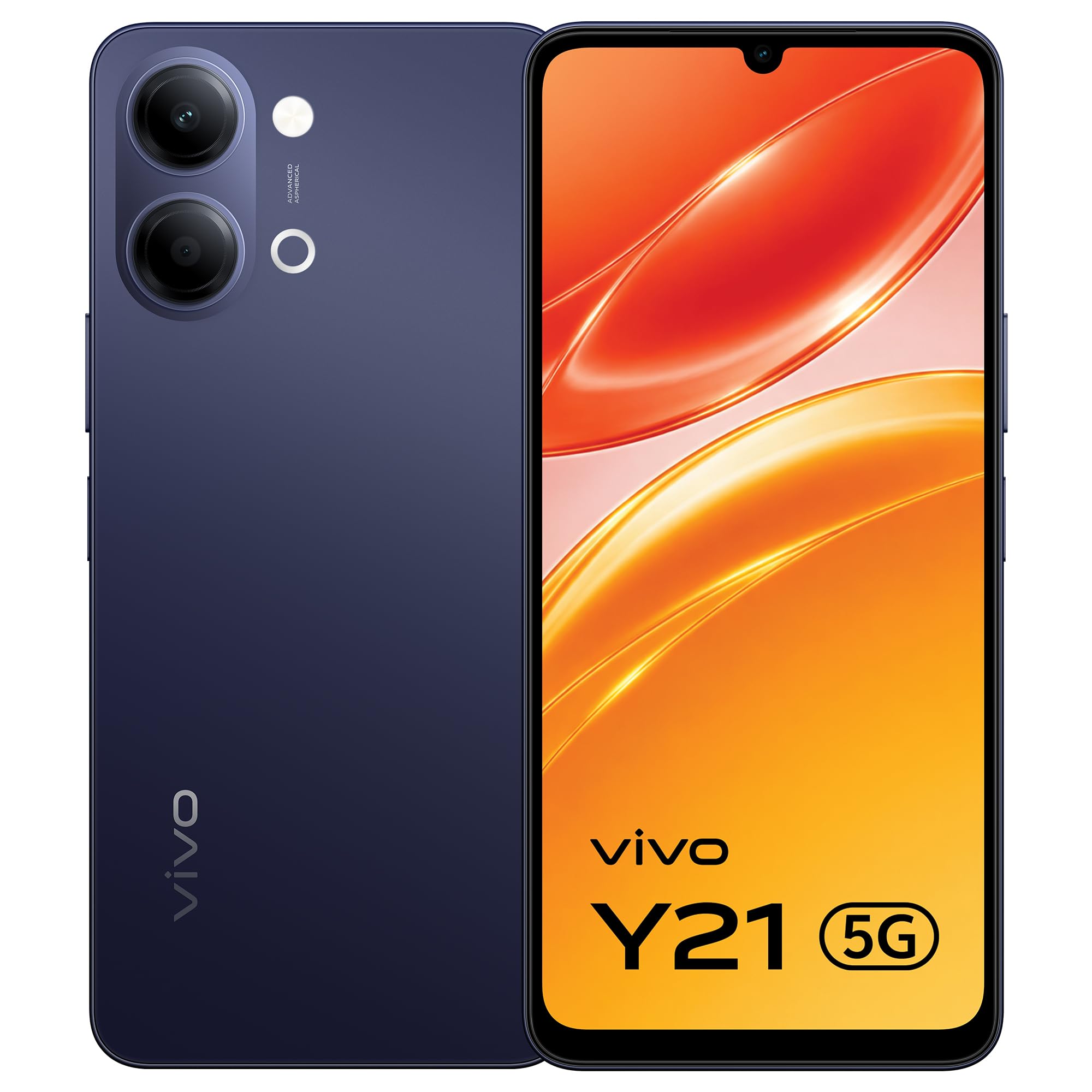 price history - vivo Y21 5G (Midnight Blue, 8GB RAM, 128GB Storage) with No Cost EMI/Additional Exchange Offers