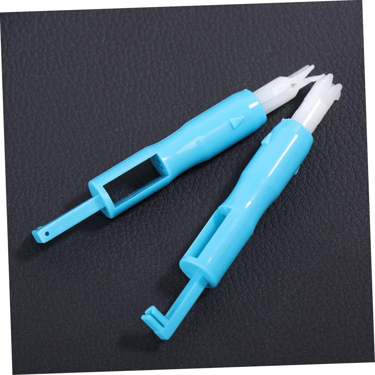 NUOBESTY 5pcs Automatic Needle Threaders for Sewing Machine Convenient Needle Inserter Tool for Home Sewing Projects