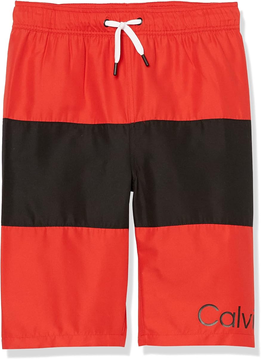 Calvin Klein Bañador para niño con protección solar UPF 50+