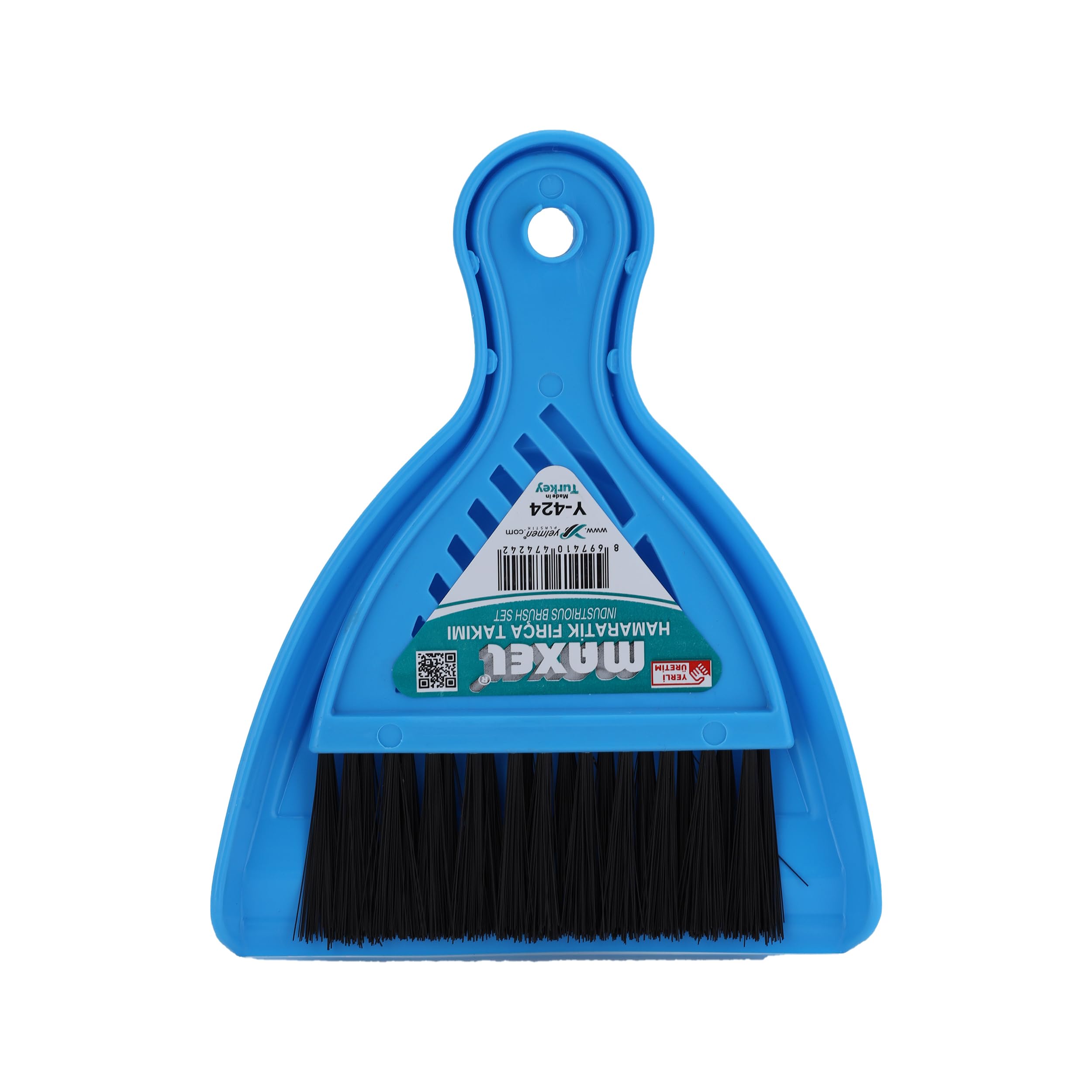 Delcasa Handi Dustpan and Brush, Assorted Color, DC2687