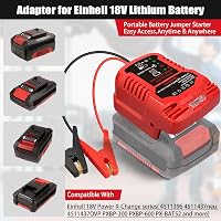 TPDL Indítóakkumulátor Einhell Power X-Change 18V Akkuhoz, Autóindító Kábellel 4