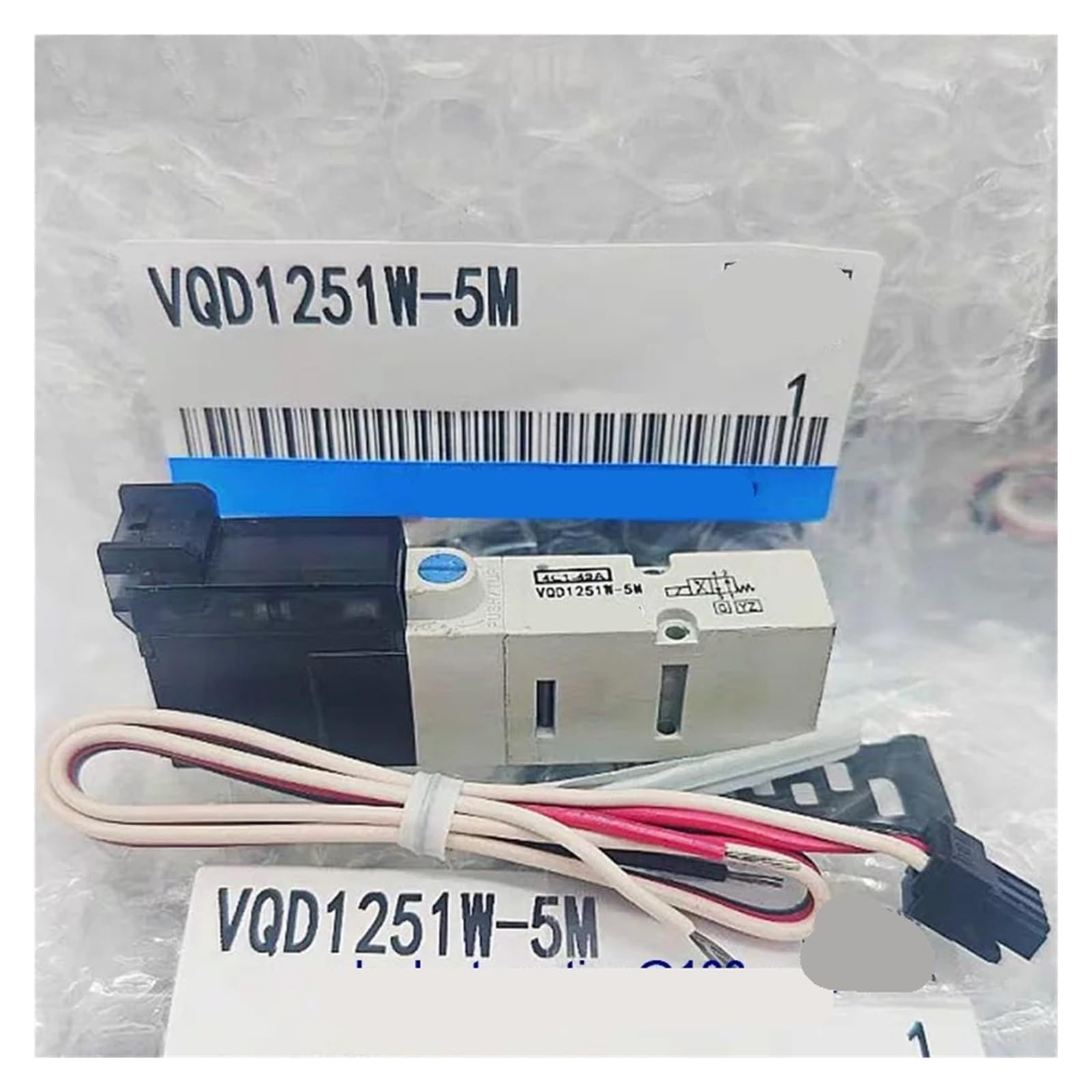 SJJBVPYX 1pcs VQD1251U-5L VQD1251U-5LO VQD1251U-5M VQD1251U-5MO VQD1251W-5L-5LO-5M VQD1251W-5L VQD1251W-5M VQD1251W-M5 VQD1251U-5L 5M M5 Solenoid Valve(VQD1251U-5L)