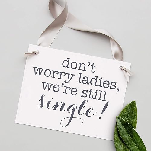 Vista 33 de Ring Bearer Wedding Sign & Flower Girl Ceremony Banner Classic (Can't Be Trusted Orange)