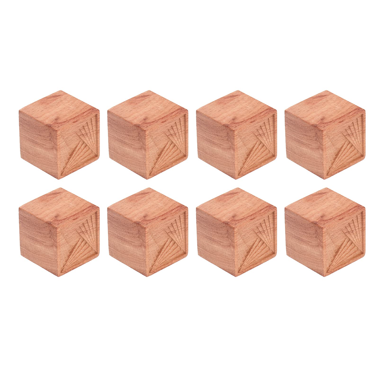 Diffusore di Oli Essenziali da 8 Pezzi, Diffusore di Aromaterapia in Legno, Diffusori Diffusore di Olio di Legno per Camera da Letto Dell'ufficio Dell'auto