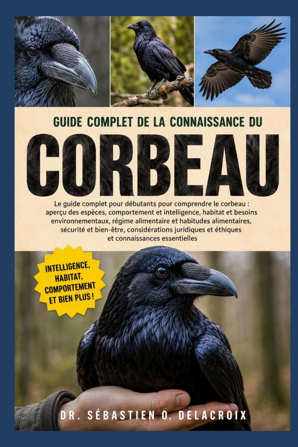 GUIDE COMPLET DE LA CONNAISSANCE DU CORBEAU: Le guide complet pour débutants pour comprendre le corbeau : aperçu des espèces, comportement et ... et connaissances essentielles