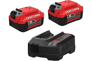 CRAFTSMAN V20* 20-Volt Max Lithium-Ion 2-Tool Combo Kit with Soft Case (CMCB204-2CK)