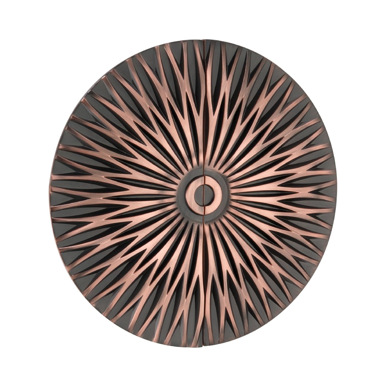 Full Art Helia 8 Inch Door Handle for Main Door, Wooden & Glass Door, Pull Handle, Copper Antique Finish, Pack of 1 Set