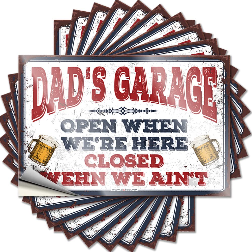 Decal Home Decor Surf Spicy Helmet Dad's Garage - Scratch Resistant Stickers(8X12CM)