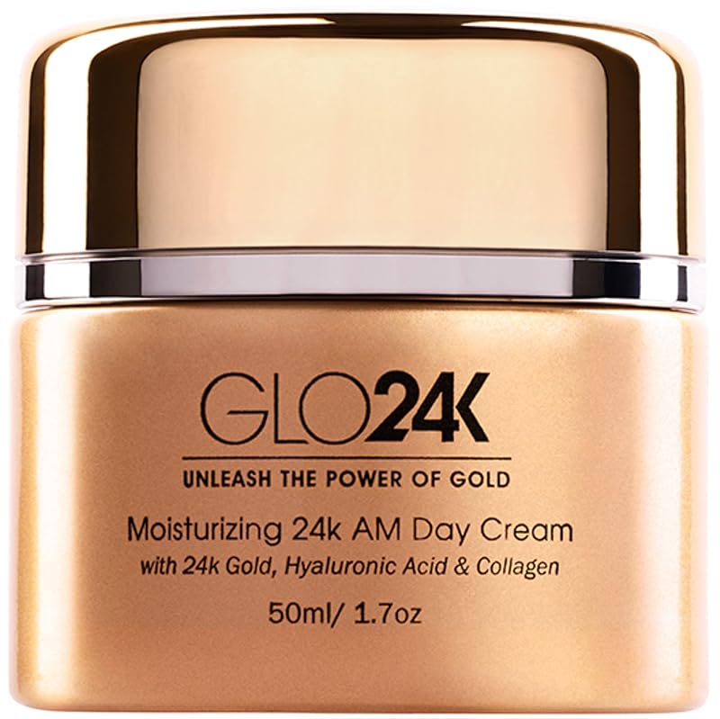 GLO24K Creme hidratante facial com ouro 24K, retinol e ácido hialurônico
